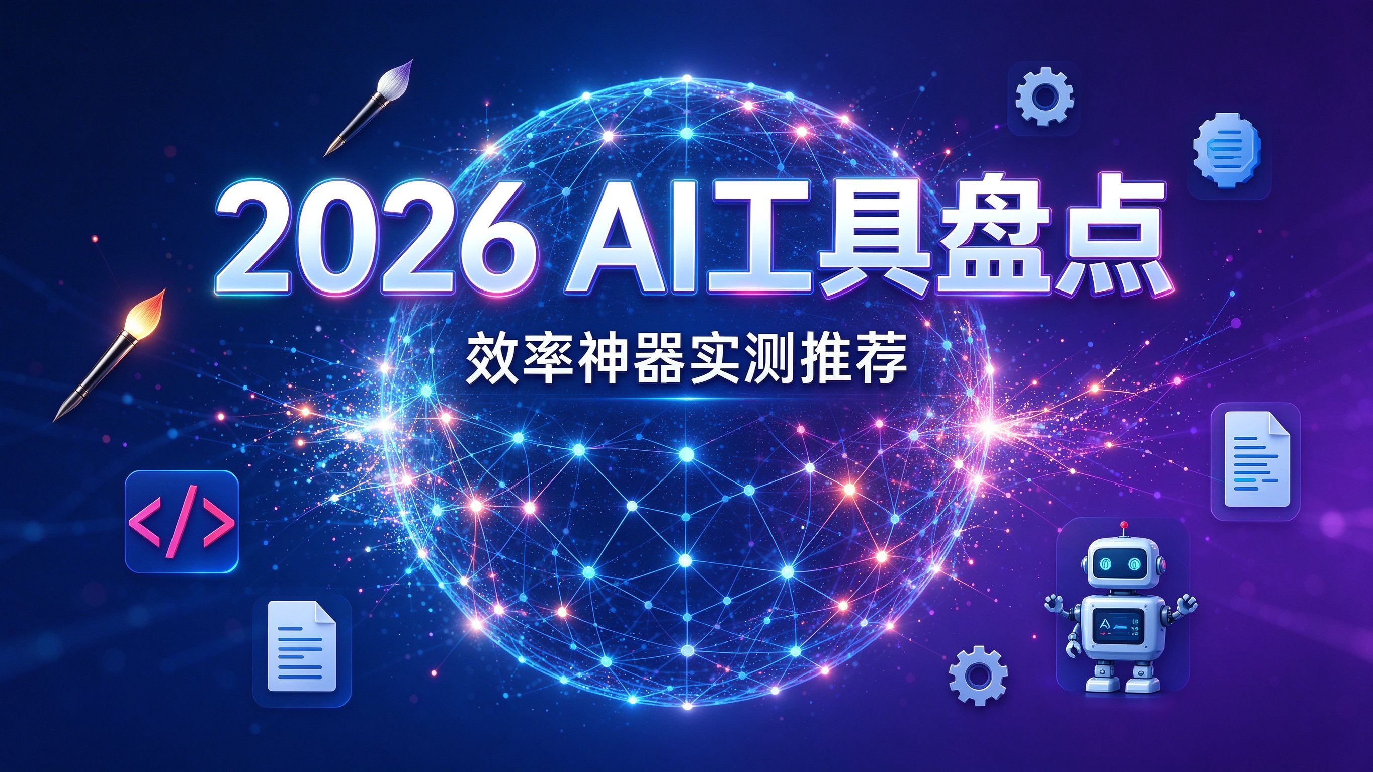 2026年AI工具大盘点：这10款效率神器，站长和创作者都在用